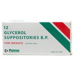 Viên đặt hậu môn trị táo bón cho trẻ sơ sinh Glycerol Suppositories for Infants