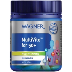 Viên uống vitamin tổng hợp cho người trên 50 tuổi Wagner Multivite For 50+