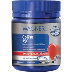 Viên uống hỗ trợ tim mạch Wagner Coq10 150mg