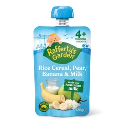 Bột ăn dặm Raffertys Garden 4+ Months Baby Brekkie Rice Cereal