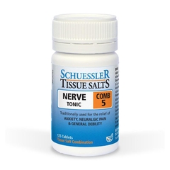 Viên uống hỗ trợ thần kinh Tissue Salts Comb 5 Nerve Tonic