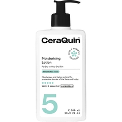 Sữa dưỡng ẩm CeraQuin Moisturising Lotion with Hyaluronic Acid