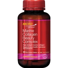 Viên uống hỗ trợ làm đẹp da Microgenics Marine Collagen Beauty Complex