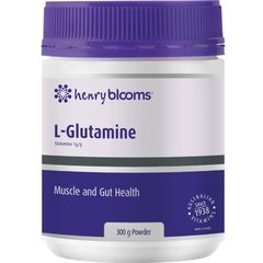 Bột uống bổ sung L-Glutamine Henry Blooms L-Glutamine Powder