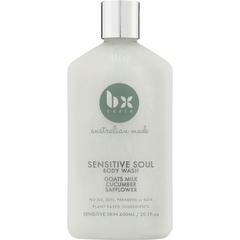 Sữa tắm cho da nhạy cảm BX Earth Sensitive Soul Body Wash with Goats Milk Cucumber and Safflower Oil