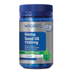 Viên uống dầu hạt gai dầu Wagner Hemp Seed Oil 1100mg