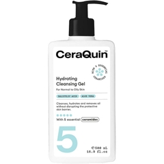 Gel rửa mặt cấp ẩm CeraQuin Hydrating Cleansing Gel with Salicylic Acid & Aloe Vera