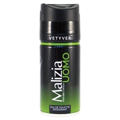Xịt khử mùi nam Malizia Uomo Vetyver Deodorant