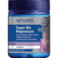 Viên uống bổ sung Magie Wagner Super Bio Magnesium