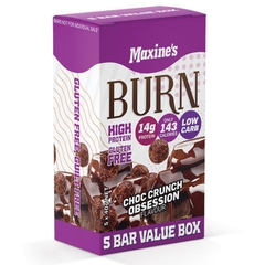 Bánh thanh protein đốt mỡ Maxine's Burn Bars Choc Crunch Obsession