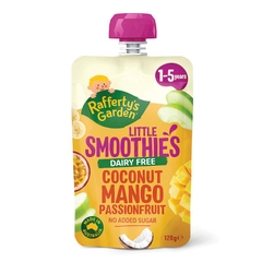 Sinh tố ăn dặm Raffetys Garden Little Smoothies Coconut and Mango