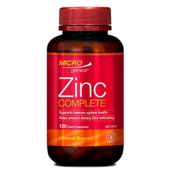Viên uống Kẽm tăng cường sức khỏe Microgenics Zinc Complete 120 viên