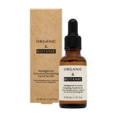 Tinh chất phục hồi năng lượng da mặt Organic & Botanic Madagascan Coconut Energising Facial Serum