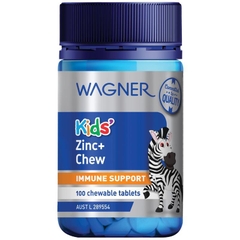 Viên nhai bổ sung kẽm Wagner Kids Zinc Plus Chewable