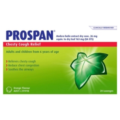 Viên ngậm giảm ho đờm Prospan Chesty Cough (Ivy leaf) Lozenges