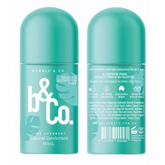 Lăn khử mùi Bubble & Co Lime Sherbert Deodorant