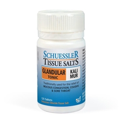 Viên ngậm hỗ trợ chức năng tuyến Tissue Salts Kali Mur Glandular Tonic