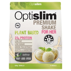 Bột lắc giảm cân Optislim For Her Plant Based Shake