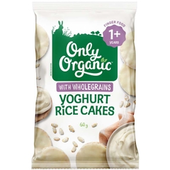 Bánh gạo ăn dặm Only Organic Yoghurt Rice Cake