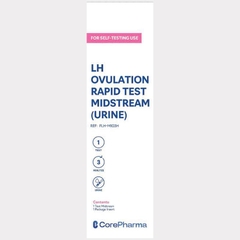 Bút thử rụng trứng nhanh Corepharma Ovulation (LH) Rapid Test Midstream