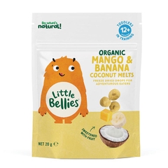 Bánh tan ăn dăm Little Bellies Organic Mango & Banana Coconut Melts