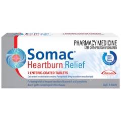 Viên uống giảm ợ nóng Somac Heartburn Relief 20mg