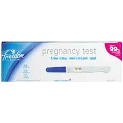Que thử thai Freedom Mid Stream Pregnancy Test Kit Single