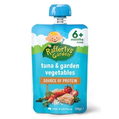 Thức ăn dặm Raffertys Garden Tuna & Garden Vegetables