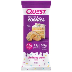 Bánh quy ăn kiêng Quest Frosted Cookies Birthday Cake Twin Pack