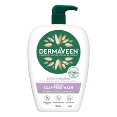 Sữa tắm dưỡng ẩm dịu nhẹ DermaVeen Extra Hydration Gentle Soap Free Wash