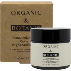 Kem dưỡng ẩm ban đêm tái tạo da Organic & Botanic Amazonian Berry Reviving Night Moisturiser