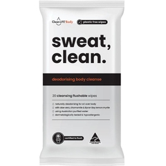 Khăn lau làm sạch mồ hôi CleanLIFE Sweat Clean Wipes