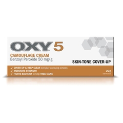 Kem trị mụn che khuyết điểm Oxy 5 Acne Camouflage Skin Tone Cover Up Cream
