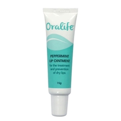 Mỡ bôi môi Oralife Peppermint Lip Ointment