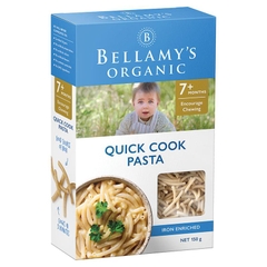 Mỳ ăn dặm nấu nhanh Bellamys Organic Quick Cook Pasta