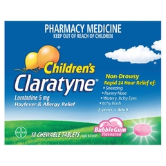 Siro giảm dị ứng và viêm mũi dị ứng cho trẻ em Claratyne Children’s Hayfever & Allergy Relief