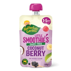 Sinh tố ăn dặm Raffertys Garden Coconut Berry Little Smoothie Pouch 1-3 Years