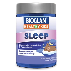 Viên nhai hỗ trợ giấc ngủ cho trẻ em Bioglan Healthy Kids Sleep Chewable 50 viên