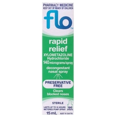Xịt thông mũi FLO Rapid Relief Nasal Decongestant