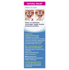 Dung dịch xịt mũi nước muối FLO Saline Plus Nasal Spray
