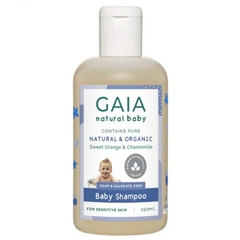 Dầu gội cho bé Gaia Natural Baby Shampoo 250mL