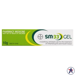 Gel bôi trị nhiệt miệng SM-33 Gel của Úc 10g
