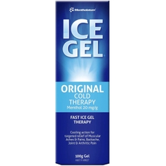 Gel xoa bóp Mentholatum Ice Gel Original Cold Therapy 100g