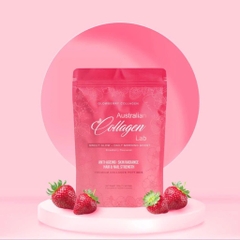 Bột collagen hương dâu Australian Collagen Lab Glowberry Collagen