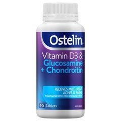 Viên uống bổ xương khớp Ostelin Vitamin D3 & Glucosamine + Chondroitin