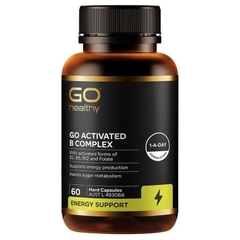 Viên uống bổ sung Vitamin B Go Healthy Activated B Complex 60 viên