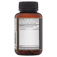 Viên uống hỗ trợ đường tiết niệu Go Healthy Cranberry 60000 60 viên