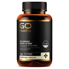 Viên uống bổ não hàm lượng cao GO Healthy Ginkgo 9000 1-A-Day