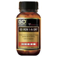 Viên uống bổ sung sắt Go Healthy Go Iron 1 A Day 30 viên