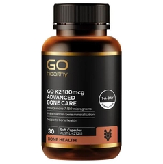 Viên uống bổ xương GO Healthy Go K2 180mcg Advanced Bone Care 30 viên